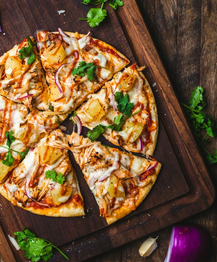 Pizza au chorizo et aux poivrons